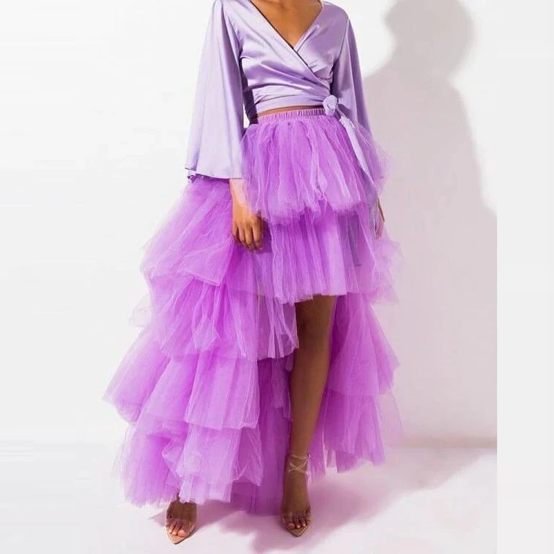 lavender-high-low-tulle-skirts-layered-puffy-women-skirt-light-purple-street-style-high-waist-only-sell-skirt