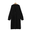 Taop&Za Autumn New Product Women's Casual Versatile Thick Long Sleeve Sweater cardigan Long Coat 3
