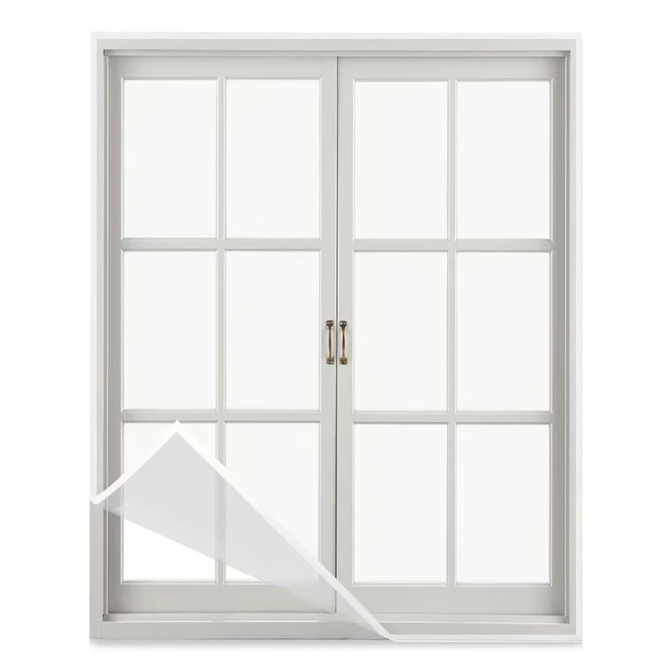 Window Screen Mosquito Net White Edge Mesh Sturdy Reusable Easy Clean Install Fiberglass Net Anti-mosquito