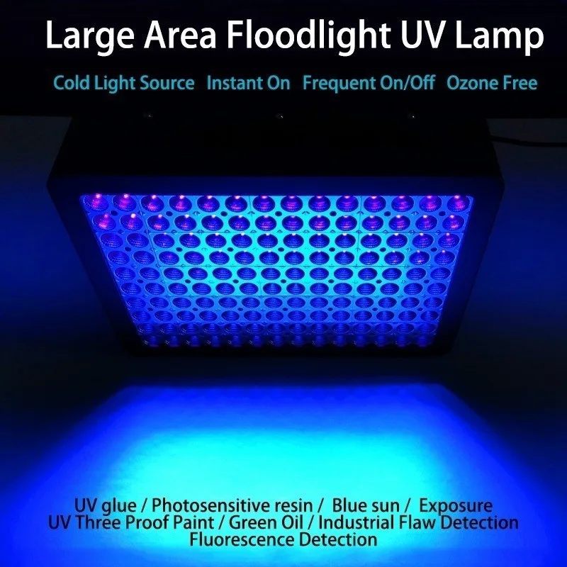 3000W UV 경화 램프 365nm 395nm 405nm PCB 그린 오일 3D 프린팅 OCA 레진 경화 3D 프린팅 실크 스크린 인쇄 UV 라이트