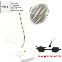 Revitalizing Beauty LED Light Therapy Bulb for Anti - Aging and Skin Rejuvenation (Lamp Clip cover)