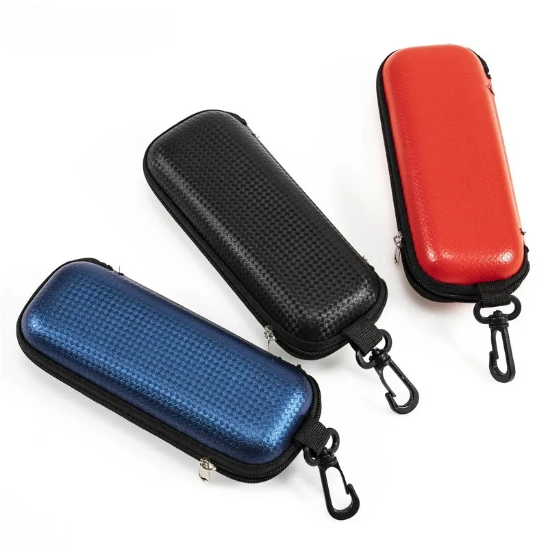 Portable EVA Eyewear Cases Cover Sunglasses Hard Case Women Men Glasses Box Lanyard Zipper Eyeglass Cases Protector