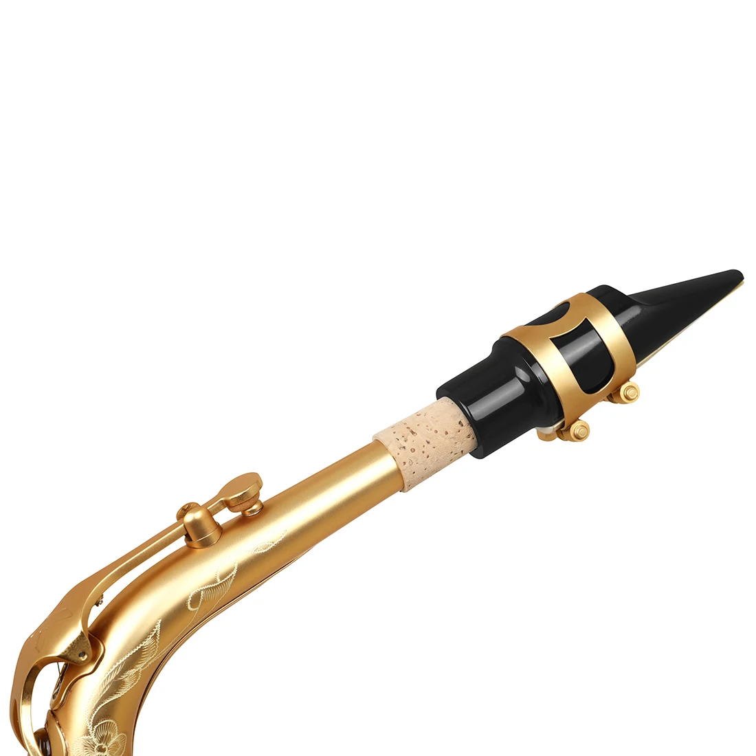SLADE Altsaxophon mit E-Flat Tone, Messingrohr, Gehäuse, Hite Shell-Knopf, Saxophon mit Box, Reinigungsset, Riemenrohr-Zubehör – Detail 7