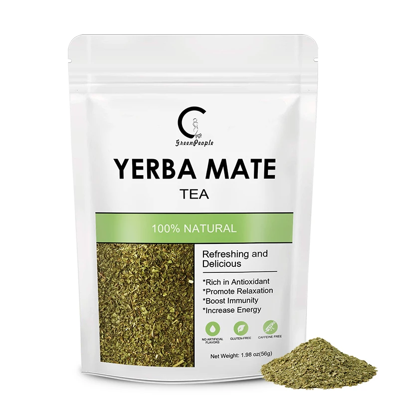 Yerba Mate Tea-Bags Organic Supports Cardiovascular & Digestive Systems Rich In Antioxidants and Plant Nutrients yerba mate tea bags