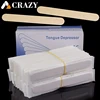 100/50/5pcs Disposable Tattoo Wooden Tongue Depressor Individually Paper Packing for Tattoo Waxing Stick Tattoo Accessories 1