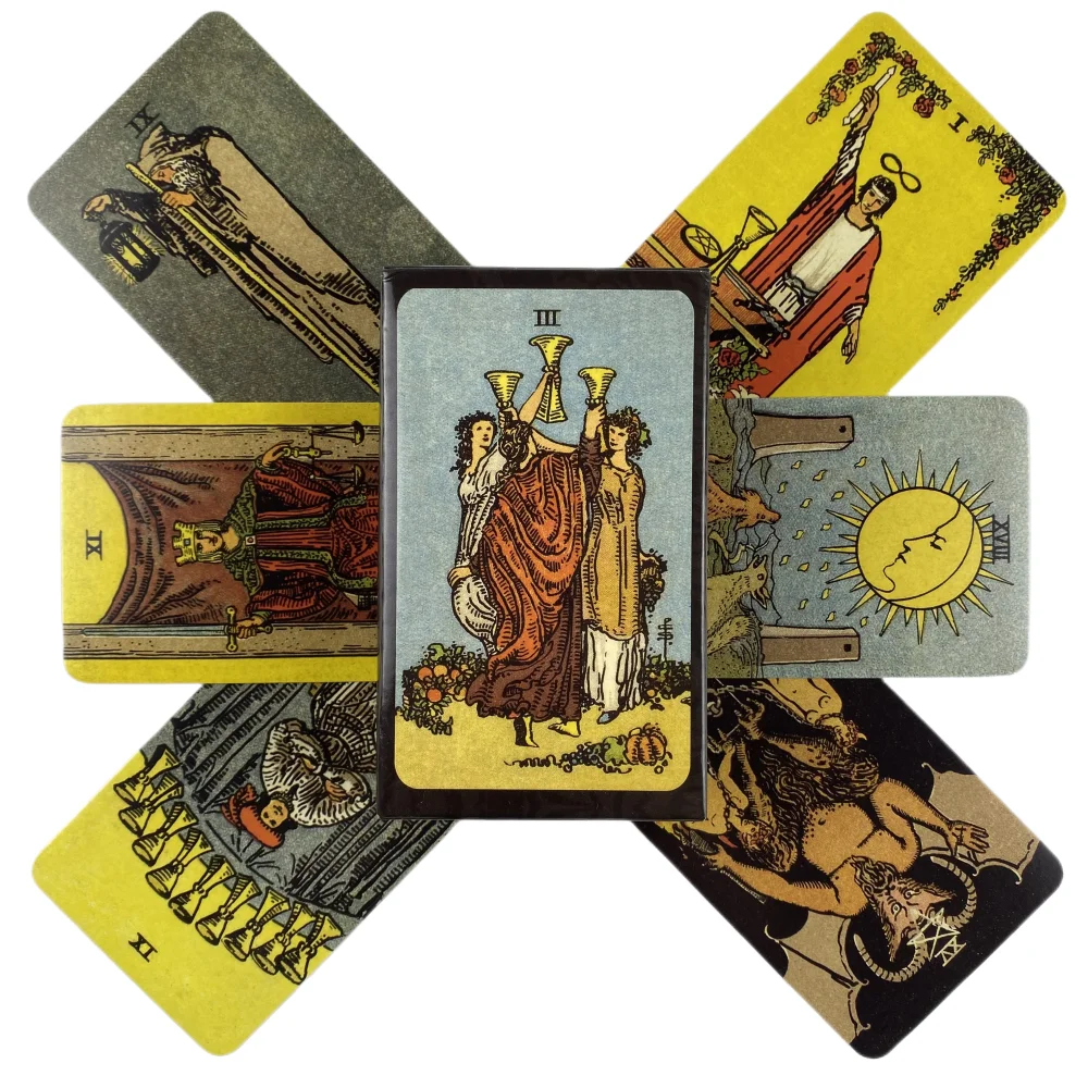 Golden Rider Tarot 英語版解説書付き The Golden Rider: Francois Tapernoux: 9780880795500: Amazon