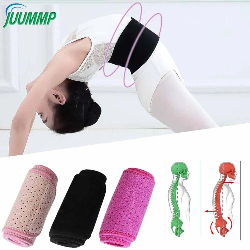 Kids Adjustable Waist Belt Brace Support 1Pcs Ballet Dance Protector Abdominal Band for Back back brace