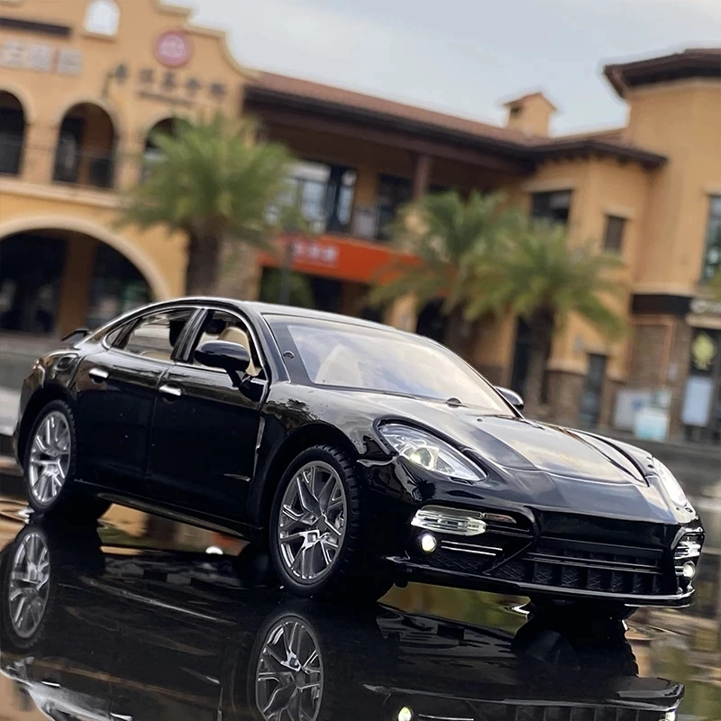 New 1:24 Porsches Panamera Alloy Car Model Diecasts Toy Vehicles Toy Cars Sound And Light Kid Toys For Children Gifts Boy Toy|