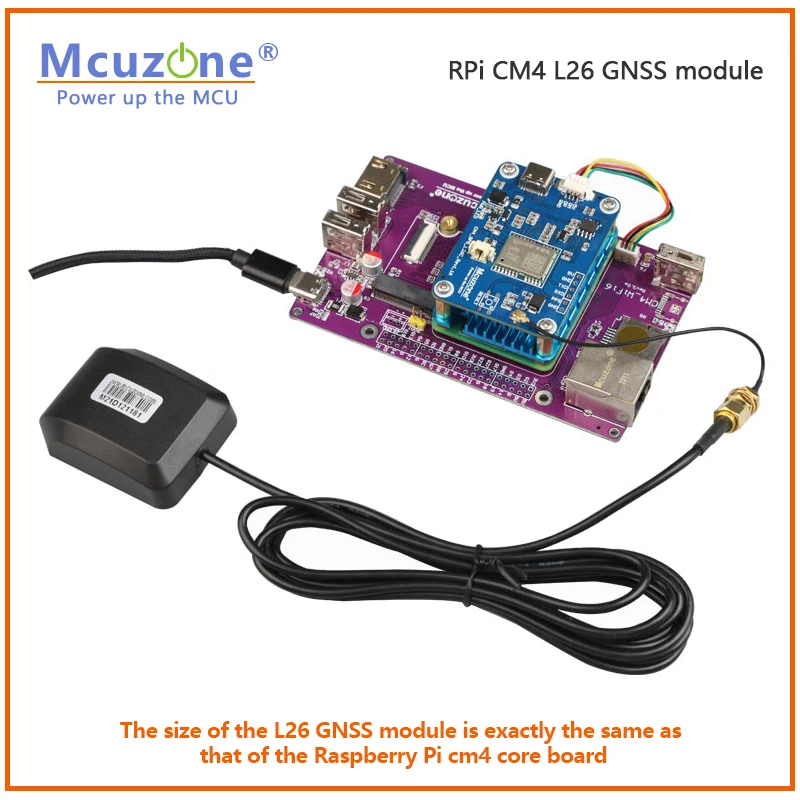 Рисунок 4 - Плата расширения Raspberry Pi GNSS