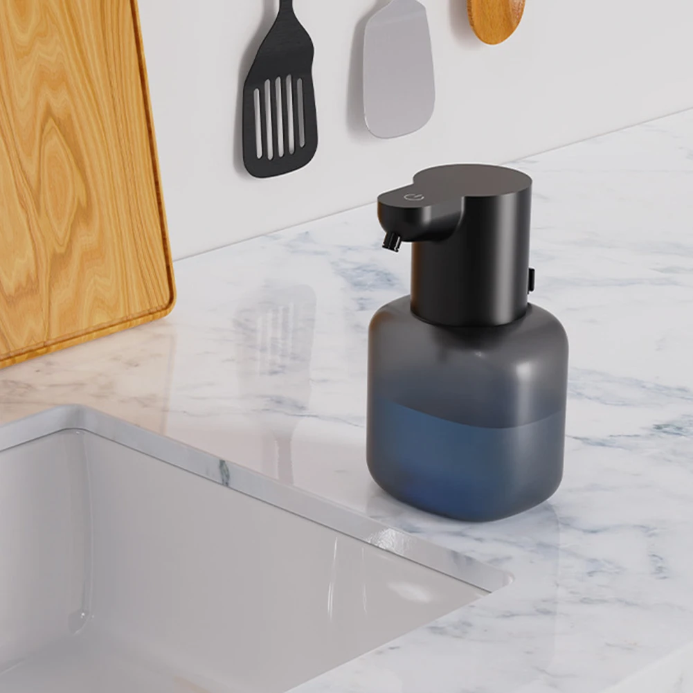 550ml Automatic Soap Dispenser IPX5 Waterproof Touchless Liquid Soap Dispenser 4 Gears Dish Soap Dispenser for Kitchen Bathroom 3