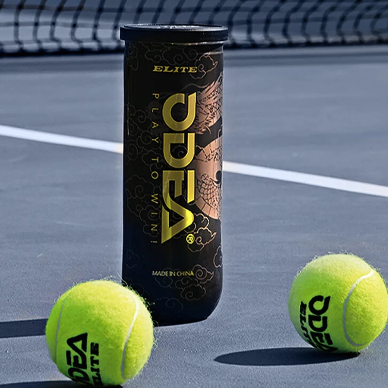 ODEA Tennis Balls Durable Competition Player Practice Ball Wool Cloth Rubber Liner Female Male Beginners Training Tennis 2/3/4 b
