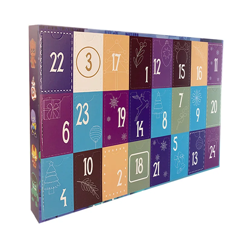 2024 Marvel Advent Calendar Box Avengers Anime Figure Spiderman Iron Man  Venom Disney Child Toys 24 Christmas Small kids Gifts - AliExpress