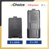 Baofeng UV-5R Battery Case BL-5 AAA batteries Shell Extended AA Battery Housing for UV-5R DM-5R UV-5RE Walkie Talkie Accessories 3