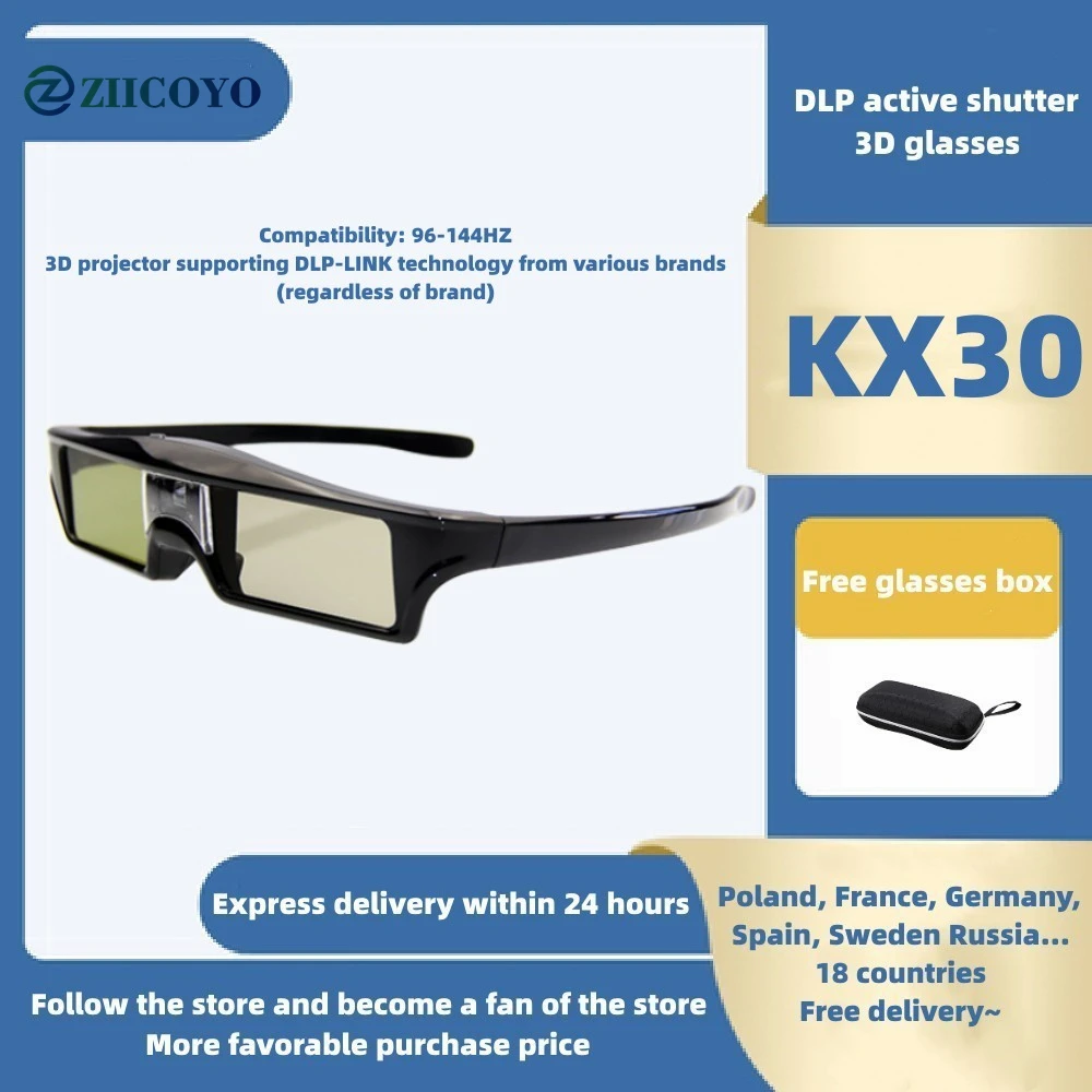 DLPActiveShutterType3DGlasses3DProjectorsSupportingVarious