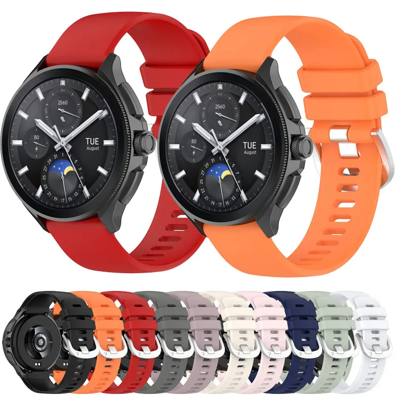 

Silicone Strap For Xiaomi MI watch2 pro Smart Watch Replacement Sport Bracelet Wristband For Honor watch4 pro Watchbands Correa