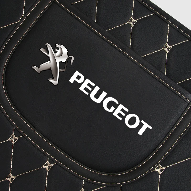 1Pcs Car Seat Backrest Protection Anti-kick Mat For Peugeot 307 207 308 206 208 106 407 807 408 607 107 301 205 108 406 508 2008