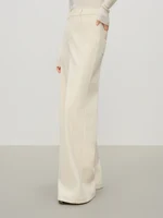 FSLE Vintage Relaxed Drape Straight Casual Tros Herringbone Fabric for Women Winter 2025 New Arrival Slimming Effect Pants - Image 4