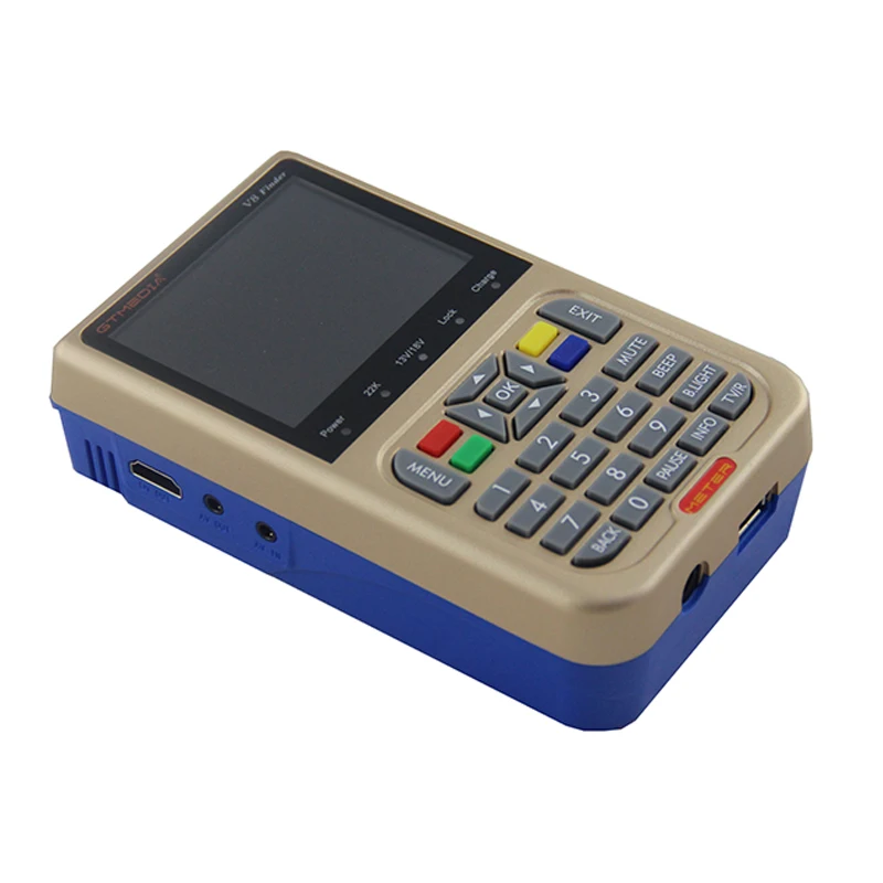 Commercio All'Ingrosso Hd 1080P Satellite Finder Signal Meter Aggiornato Tv Dvb-S2/S2X Ricevitore Sat Detector Satellite Finder Meter