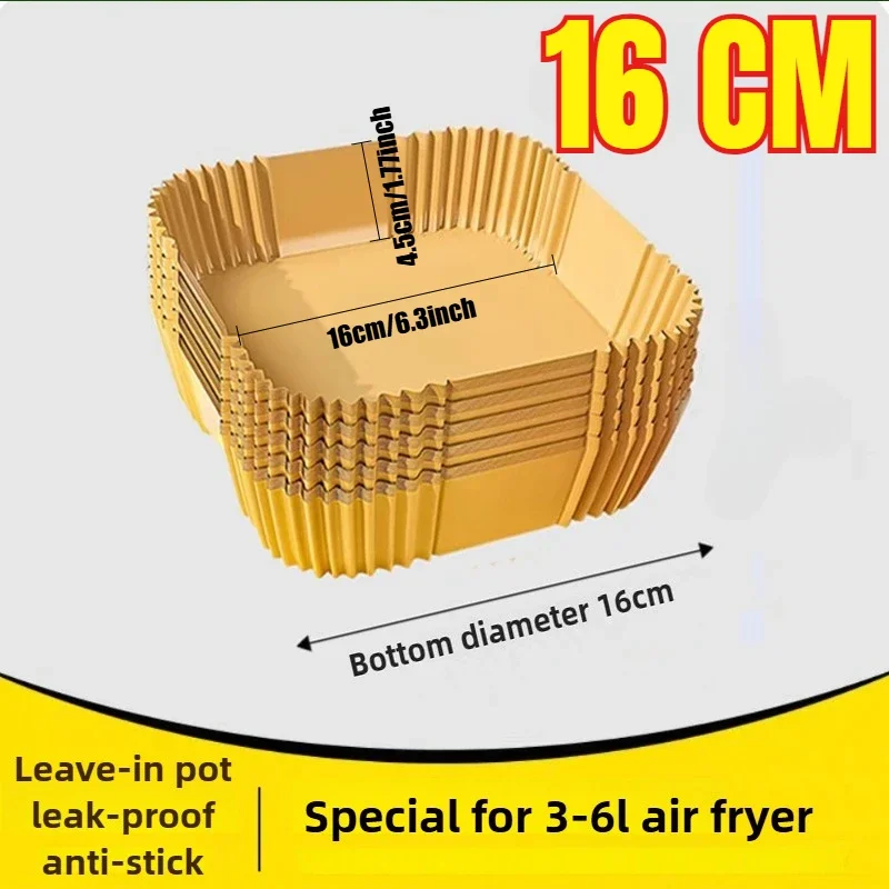 Non-Stick Air Fryer Parchment Liners - Essential Baking and Kitchen Tool