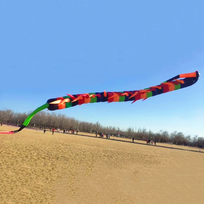 free shipping 18m Centipede Kite soft kite giant kite professional wind kites for adults weifang kite store inflatable toy flies 3