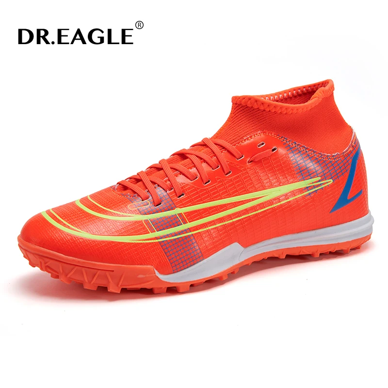 

DR.EAGLE High Quality Football Shoes TF/FG Male Soccer Sports Shoe For Men Studded Boot Futsal Professional Field Sneaker Cleats