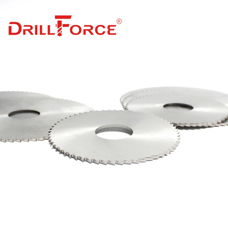 Drillforce HSS Milling Saw Blade Dia 80-110mm High Speed Steel 80mm/100mm/110mm Circular Slotting Cutter Tools