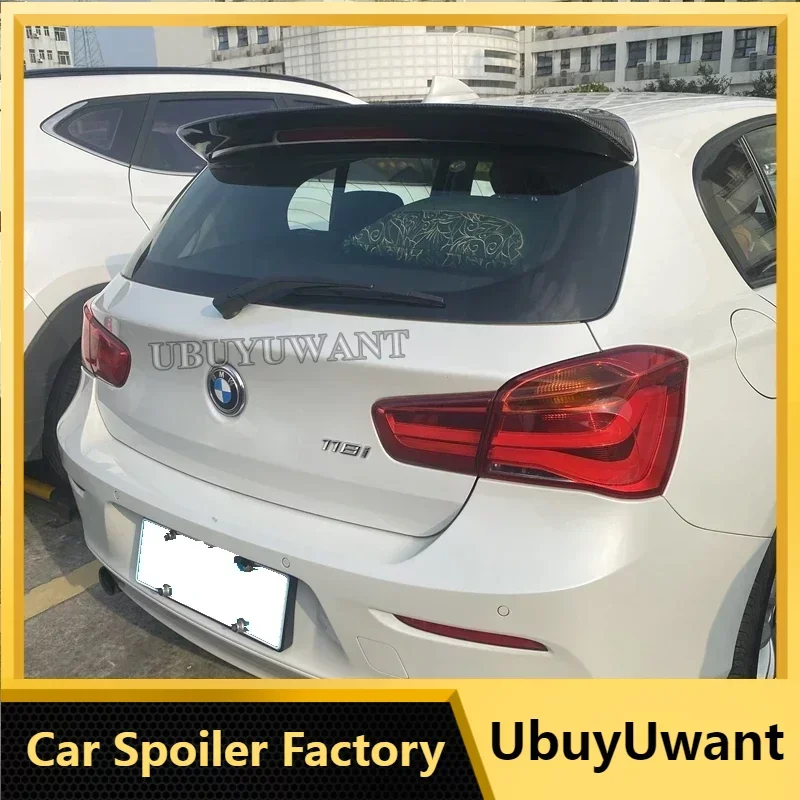

Carbon Fiber 3D Style For F20 F21 LCI Rear Spoiler for BMW 1 Series Gloss Black Trunk Boot Lip Wings 118i 135i 2015-2020