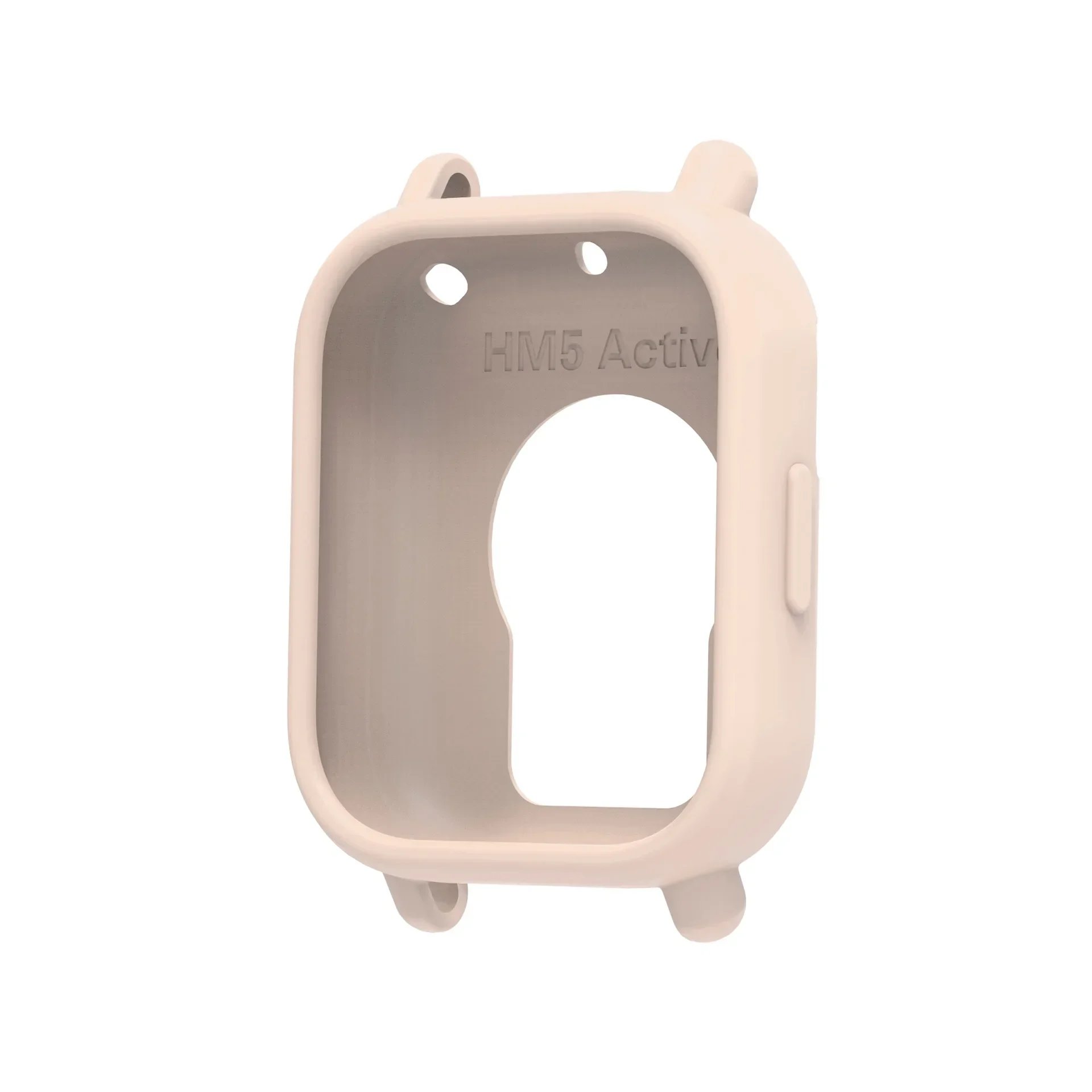 Premium Soft Silicone Protective Case for Smart Watch - Anti-Scratch Decorative Cover in Stylish Design