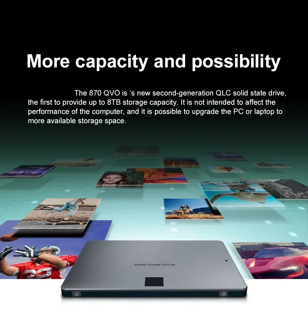 2024  ָ Ʈ ũ, Ʈ ǻ, PS5 , HDD ϵ ̺, SATA 3 2.5, 1TB 870 QVO, EVO, 500GB, 250GB, 2T, 4T