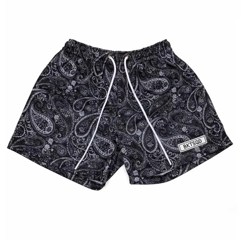 Summer Mesh Brand Basketball Shorts Men Quick Drying Loose Sports short pants BUCKETSQ fashion Trend Sweatpants Running shorts 5