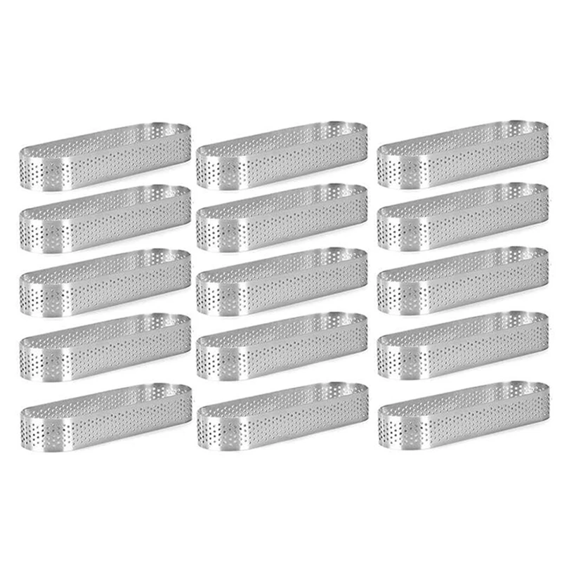 

60 шт., перфорированные формы для выпечки, из нержавеющей стали