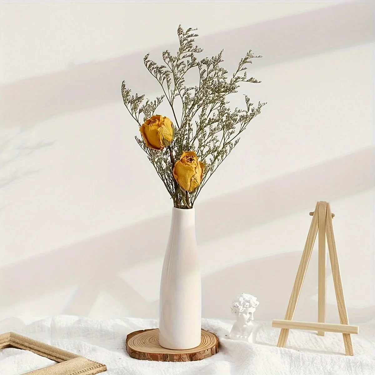 1pc-Nordic Plastic Vase Simple Small Fresh Flower Pot Storage Bottle for Flowers Living Room Modern Home Decorations Ornaments