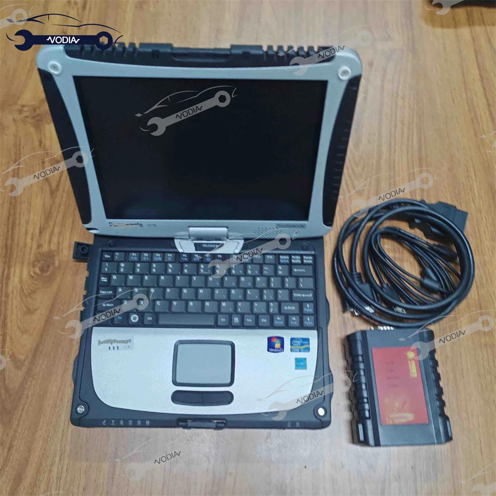 

Truck Scanner Diagnostic Interface for SINOTRUK HOWO Cnhtc Diesel Engine Heavy Duty Diagnostic Tools with cf19 Laptop