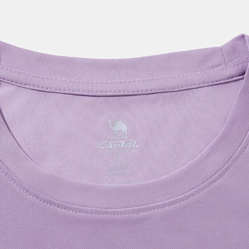 GOLDEN CAMEL T-shirts Shorts Men Women Breathable Sport Suits Outdoor Fishing Tactical Military Men Shirts Running Short for