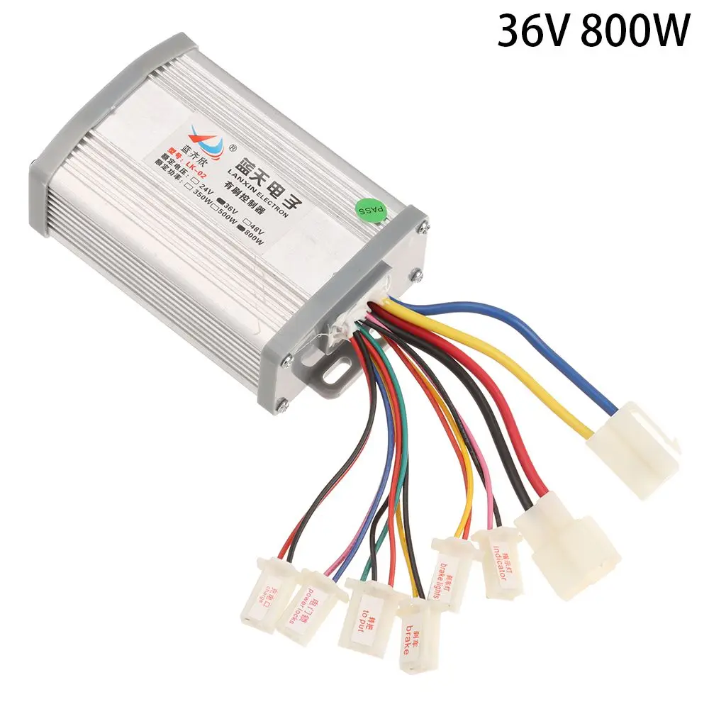 Electric Bicycle Brushed Controller - E-Bike Motor Accessory