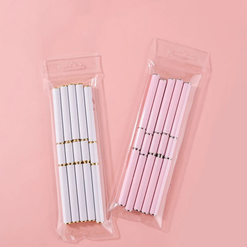 Dual-ended Nail Brush Acrylic Nail Art Brushes Professional Gel Nail Polish Liner Flower Painting Drawing Manicure Tools 6