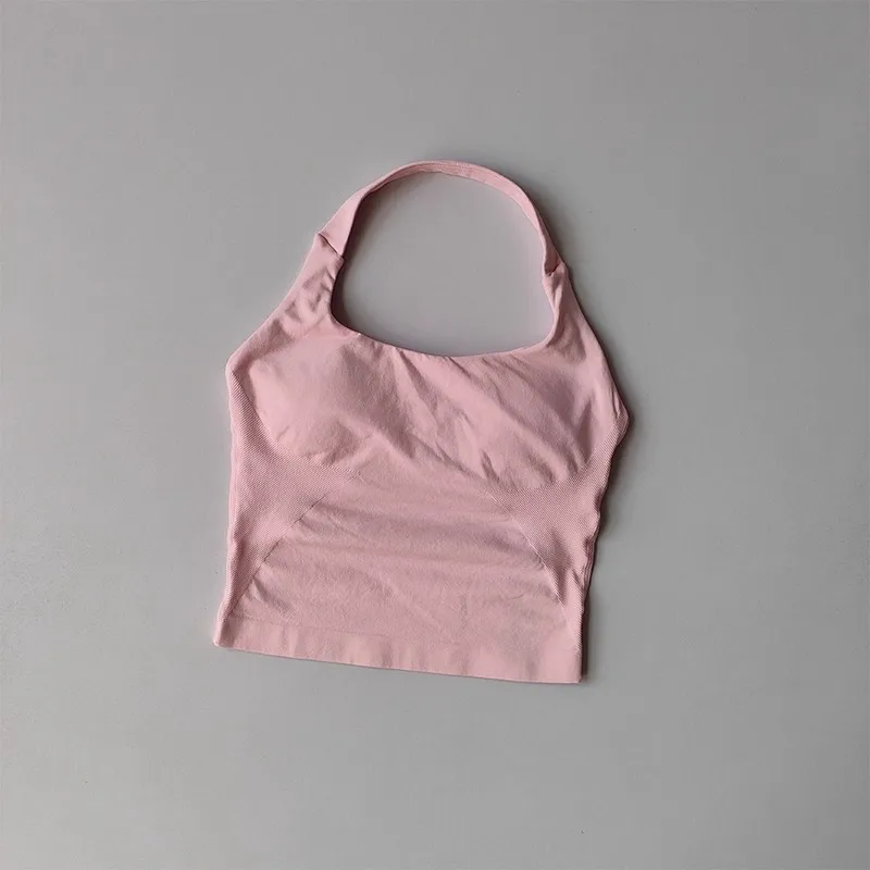 Halter Yoga Vest, Shockproof Running Sports, High-Strength