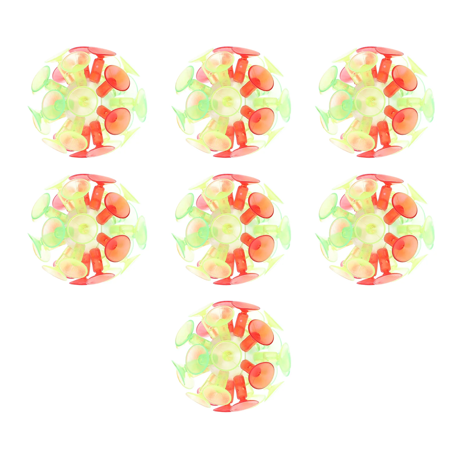 

Ball Toy Glowing Creative Interactive Multicolored Party Toy Plaything Suction Toy Suction Cup Ball for Kids Girl