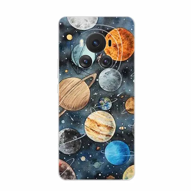 Fashionable Clear Animal Design Silicone Phone Case - Soft TPU Back Cover