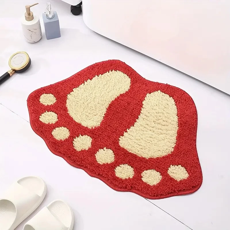 Ultra-Absorbent Non-Slip Microfiber Bathroom Rug - Soft & Machine Washable