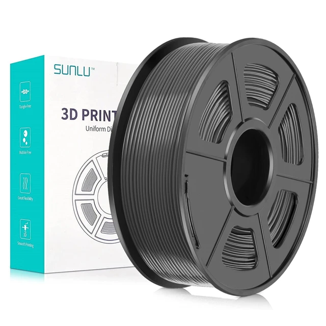 SUNLU Clear PLA Filament 1kg(2.2lbs) for 3D Printer 3D Pen PLA