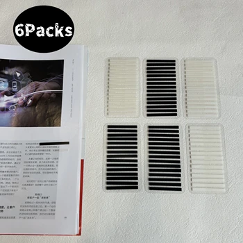 1200 Pcs Color Stickers Notes Transparent Self-Adhesive Index Tabs Flags Sticky Note Stationery School Office Supplies 1