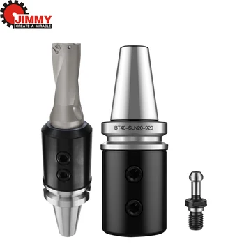 JIMMY CNC 기계 스핀들 거치대 U 드릴 고정 공구 홀더, BT30 BT40 공구 거치대, SLN20 SLN25 SLN32 측면 고정 공구 홀더