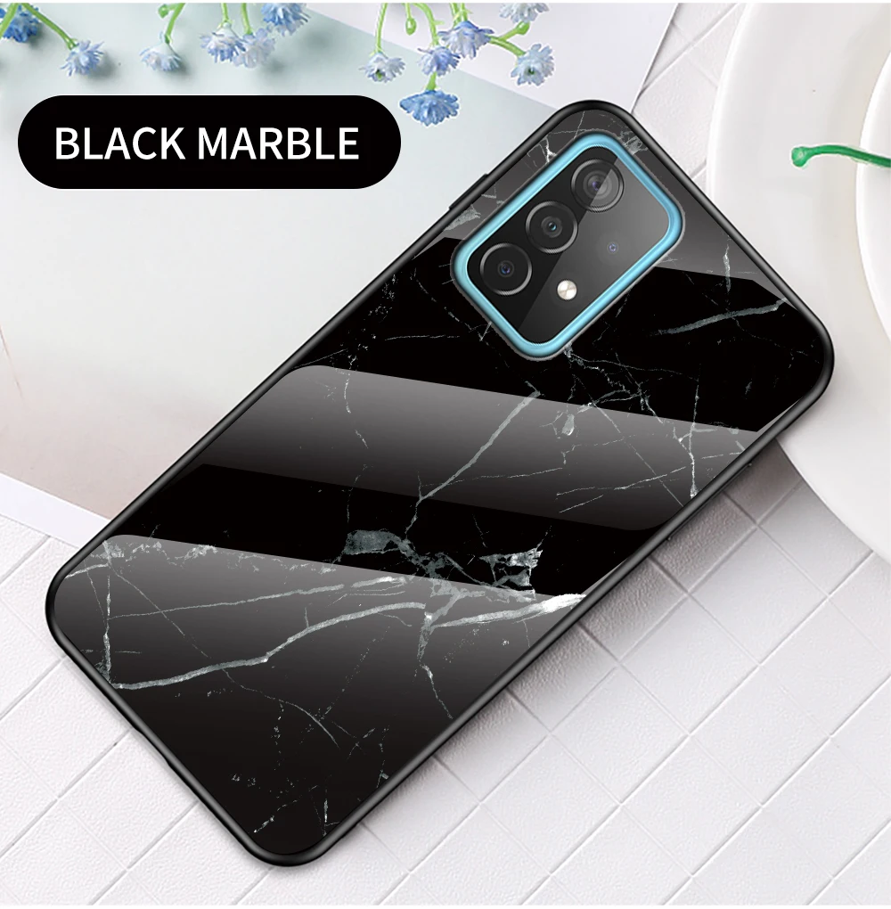 A82 A72 A52 torbica DECLAREYAO tvrda staklena maska ​​za Samsung Galaxy A42 A32 A22 A12 A02S A02 torbica Silikonska Ultra Slim Temper_voghion.com