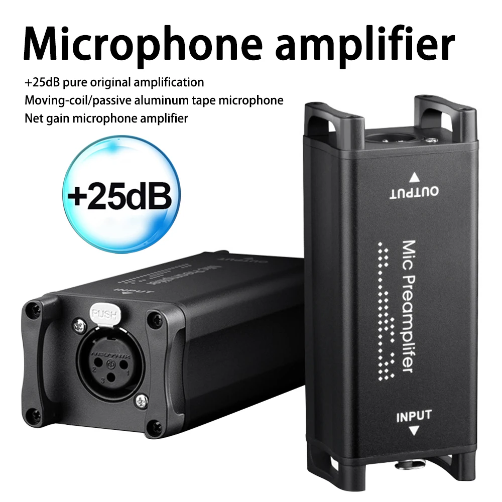 Alctron ma 1 mic activator ultra clean microphone preamp booster for