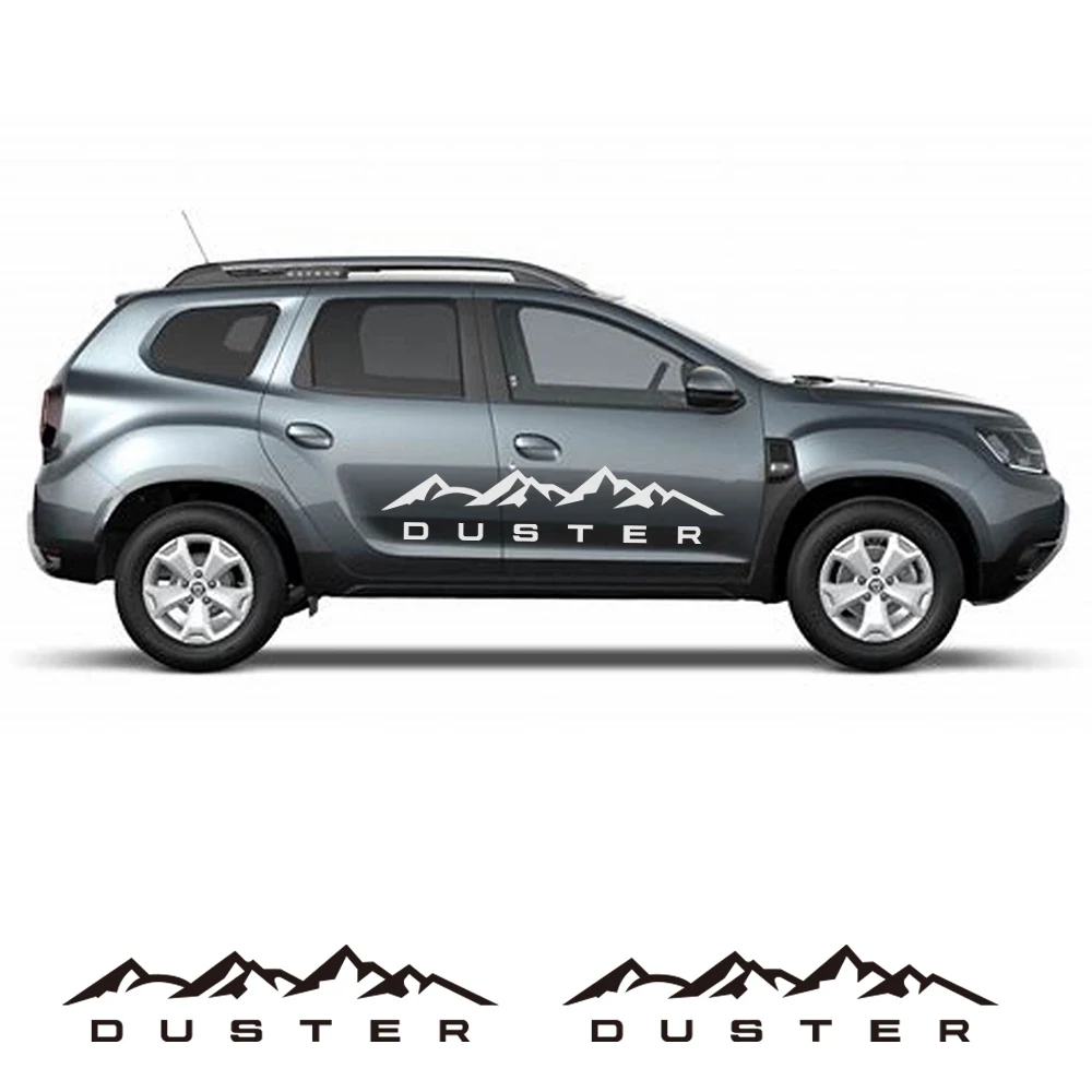 OGAUY Auto-Seiten-Aufkleber Für Renault Dacia Duster Tuning 2pcs Car  Styling Side Stripes Sticker DIY Auto Vinyl Film Sport Graphics Decals Car  Accessories : : Auto & Motorrad