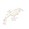 Glasses Temple Accessories For 3447 2447 Men And Women Myopia Mirror Frame Sunglasses Leg Gold Black Silver Gun Color 5