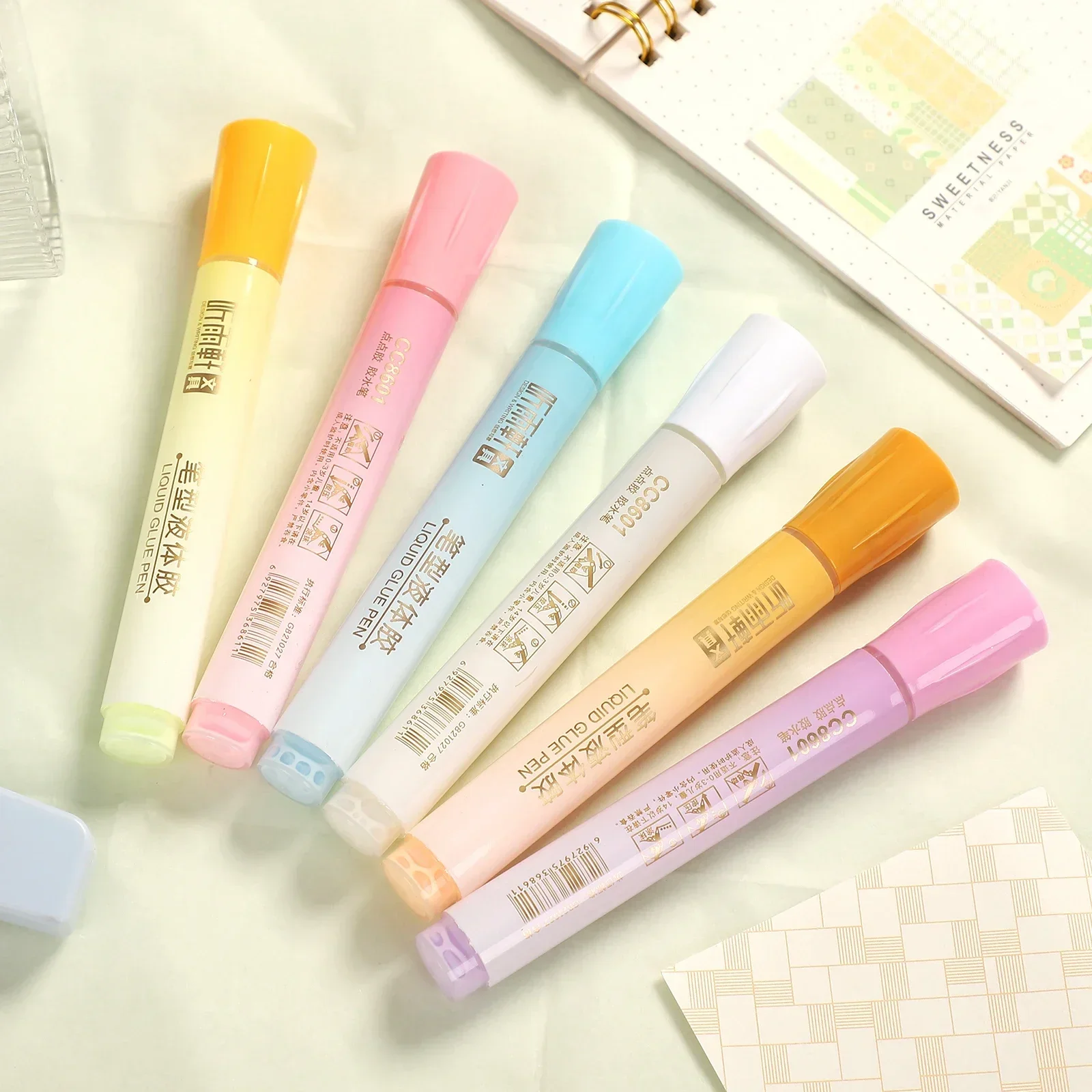 간단한 빠른 경화 분배 접착제 대용량 펜 유형 액체 접착제, 창의적인 DIY 학생 용품, 10ml