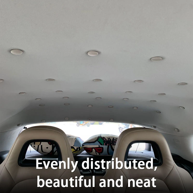 thumbnail image 2 of Hilitchi 152Pcs Auto Car Roof Headliner Repair Kit Roof Snap Rivets Headliner Repair 2 of 14