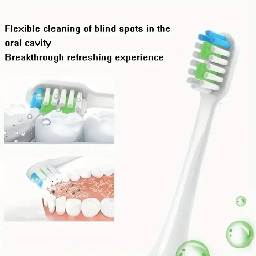 SOOCAS Aura PT1 Soocas PT1 소프트 브리슬 전동 칫솔 듀퐁 브리슬 밀봉 포장용 8개 교체용 브러시 헤드